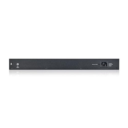 Zyxel 24-Port Multi-Gigabit Ethernet Smart-L2+ Managed Switch | 2X 10G Ethernet | 2X 10G SFP+ | Optional Nebula Cloud | Rackmount [XMG1930-30] 24-Port Multi-Gig | 2x SFP+