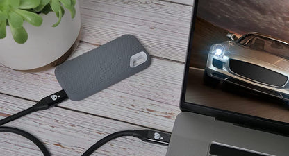 IOGEAR USB4 C to C Cable (40Gbps) [USB-IF] -G2LU4CCM01 30 Inch 40Gbps