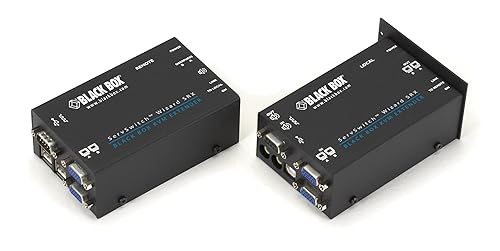 Black Box ServSwitch Wizard USB SRX KVM Extenders Dual-Video USB Audio and RS-232