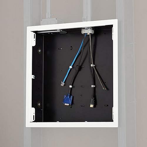Chief Mfg.Storage Box Hardware Mount White (PAC526FW)