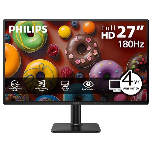 Philips 27E2G2201 27 Class Full HD LED Monitor - 16:9 - Textured Black