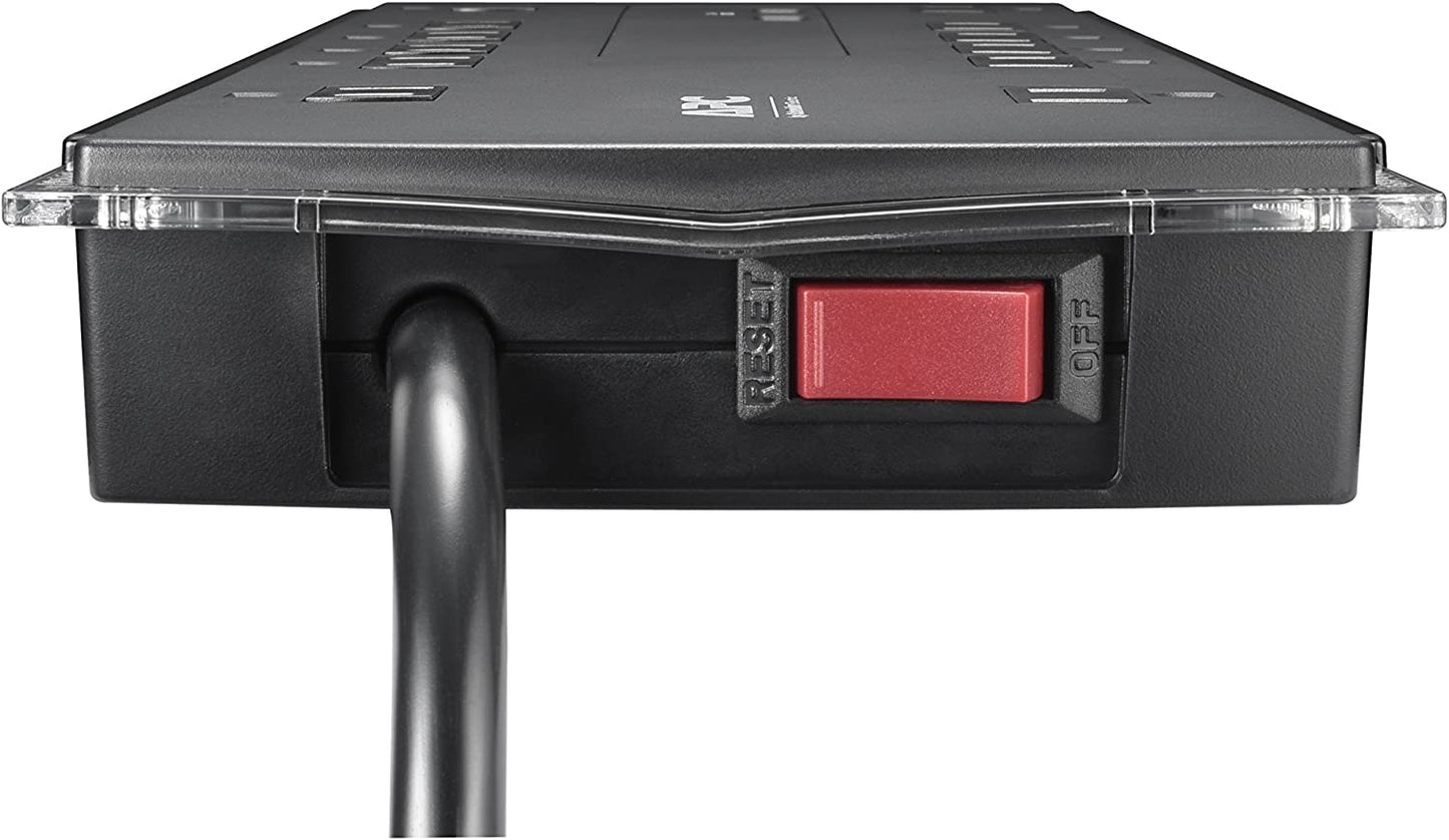 APC Surge Protector Power Strip with USB Ports, P12U2, 4320 Joule, 12 Outlet Surge Protector 12 Outlet Power Strip