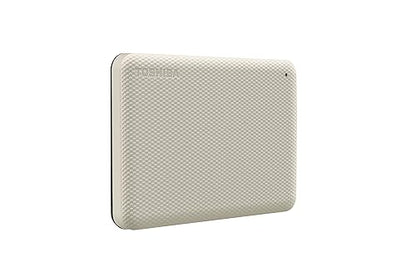 Toshiba Canvio Advance External Hard Drive 1000 GB White