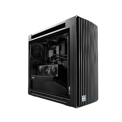 ProArt PA602 E-ATX Computer Case 420mm Radiator Support, Dual 200mm Built-in Fans, Front Panel IR dust Indicator, Power Lock Latch, Tool-Less PCIe mounting & GPU Holder, 20Gbps USB-C Front I/O
