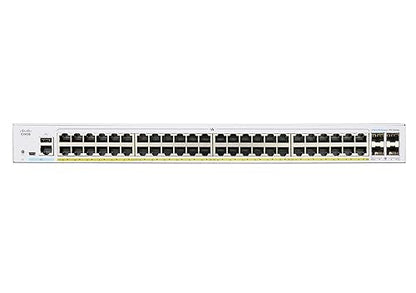CISCO DESIGNED Business CBS350-48P Managed Switch | 48 Port GE | PoE | 4x1G SFP | Limited Lifetime Protection (CBS350-48P-4G) Switch 48-port GE / PoE+ / 370W / 4 x GE uplinks