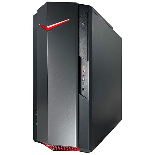 Acer Nitro 50 N50 Gaming Desktop Computer - 11th Gen Intel Core i5-11400F up to 4.40 GHz CPU, 64GB RAM, 4TB SSD + 12TB HDD, GeForce GTX 1650 4GB GDDR5 Graphics, Intel Wi-Fi 6, Windows 10 Home