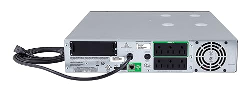 APC 1500VA Smart-UPS with SmartConnect Remote Monitoring App, UPS Sine Wave Battery Backup & Surge Protection, with Extended Range AVR & Smart-slot, Rack Mount (SMT1500RM2UC) 1500VA Rack Mount