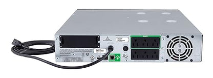 APC 1500VA Smart-UPS with SmartConnect Remote Monitoring App, UPS Sine Wave Battery Backup & Surge Protection, with Extended Range AVR & Smart-slot, Rack Mount (SMT1500RM2UC) 1500VA Rack Mount