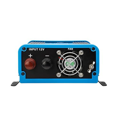 Tripp Lite 600W Compact Pure Sine Wave Power Inverter, 3 Outlets, 1 USB + 1 USB-C Charging Ports, Remote Control via RJ12 Telephone Cable, Included Mounting Brackets, 2-Year Warranty (PINV600SW-120)