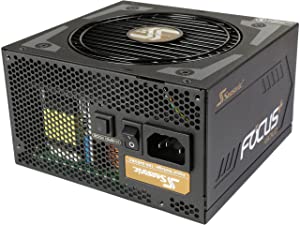 Seasonic FOCUS Plus 750 Gold SSR-750FX 750W 80+ Gold ATX12V &amp; EPS12V Full Modular 120mm FDB Fan Compact 140 mm Size Power Supply