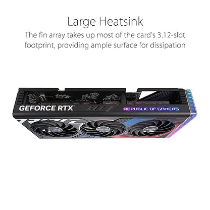 ASUS ROG Strix GeForce RTX™ 4070 OC Edition Gaming Graphics Card (PCIe 4.0, 12GB GDDR6X, DLSS 3, HDMI 2.1, DisplayPort 1.4a)
