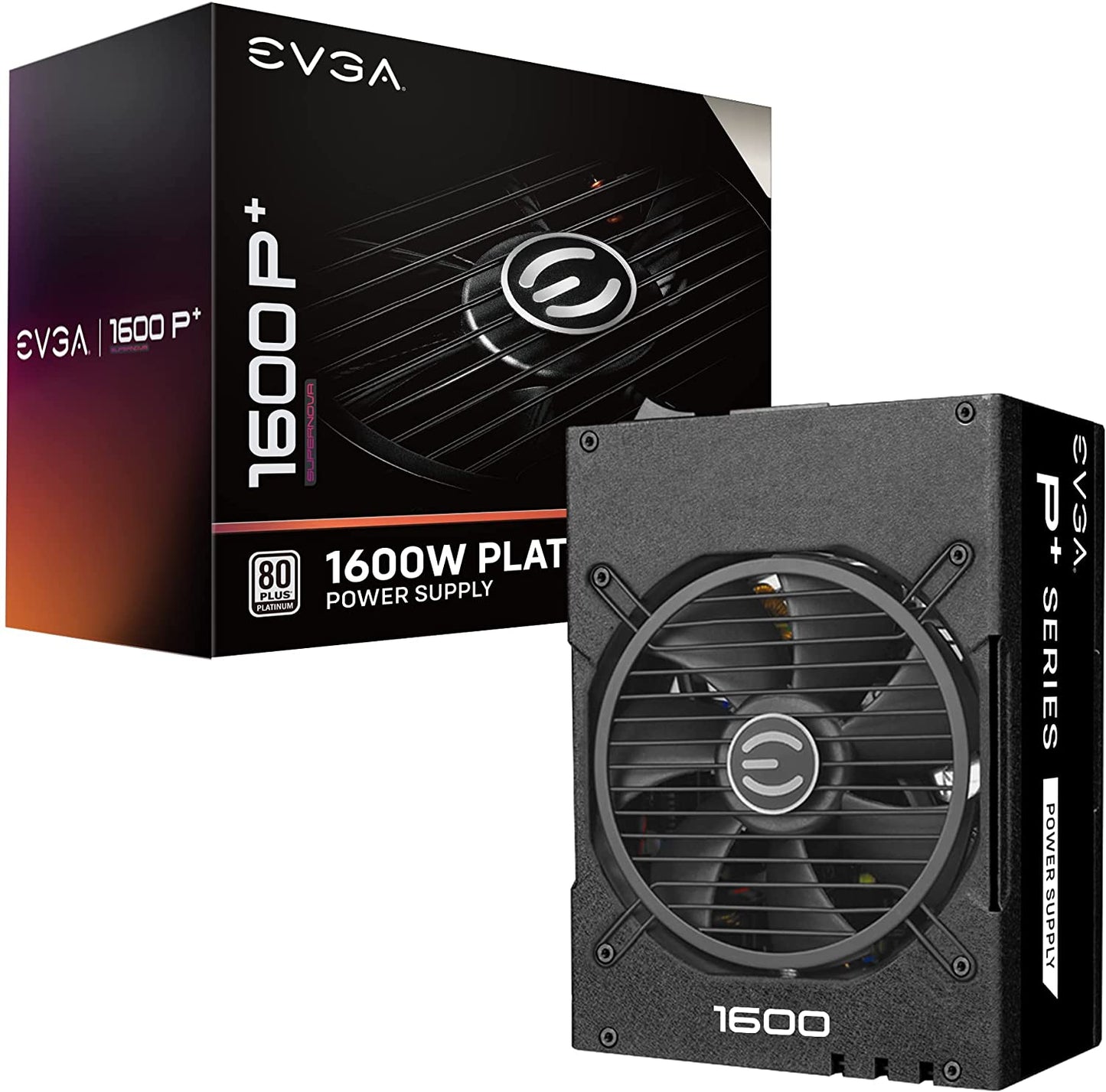 EVGA Supernova 1600 P+, 80+ Platinum 1600W, Fully Modular, 10 Year Warranty, Includes Free Power On Self Tester, Power Supply 220-PP-1600-X1