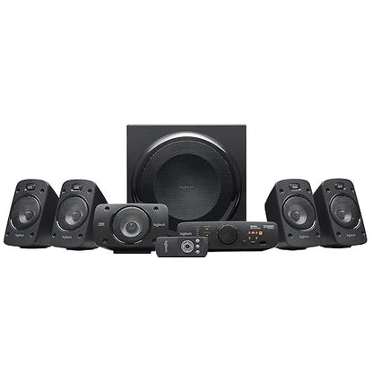 Logitech Z906 5.1 Surround Sound Speaker System - THX, Dolby Digital and DTS Digital Certified - Black 5.1 Surround Speaker System Z906 Speaker