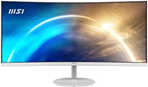 MSI Pro MP341CQW, 34", 3440 x 1440 (UWQHD), VA, 100Hz, 1ms, HDMI, 1 (v1.2a), Tilt