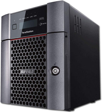 BUFFALO TeraStation 5410DN Desktop 32 TB NAS Hard Drives Included TeraStation 5410 Desktop 4 Drive Bays 32 TB