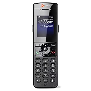 Plantronics Poly - VVX D230 DECT Cordless Handset (Polycom) - Wireless DECT Phone Handset Accessory- 2" Color LCD Display
