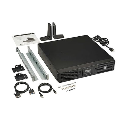 Tripp Lite 120V 750VA 675W Double-Conversion UPS - 6 Outlets, Extended Run, WEBCARDLX, LCD, USB, DB9, 2U Rack/Tower