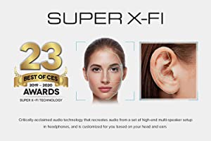Creative SXFI Gamer USB-C Gaming Headset with Pro-Grade ANC CommanderMic, Super X-Fi Battle Mode Optimized for Action RPG and FPS on PC, PS4 and Nintendo Switch USB + CommanderMic and SXFI BATTLE Mode