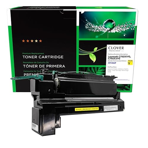 Remanufactured High Yield Toner Cartridge Replacement for Lexmark C792 | Yellow
