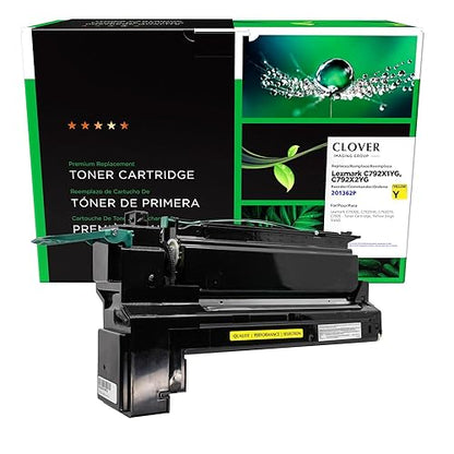 Remanufactured High Yield Toner Cartridge Replacement for Lexmark C792 | Yellow