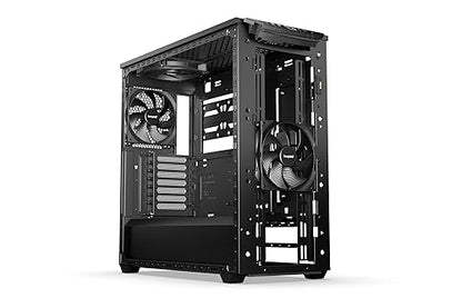 be quiet! Shadow Base 800 DX - ARGB - Mid-Tower PC Gaming Case - 420mm radiators or E-ATX motherboards Support - Black - BGW61