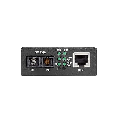 Black Box LHC212A MEDIA CONVERTER 10/100 ENET SM 1310NM 20KM SC