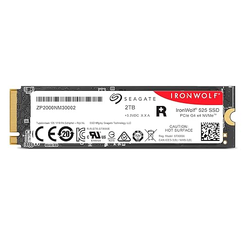 Seagate IronWolf ZP2000NM3A002 Internal Solid State Drive M.2 200