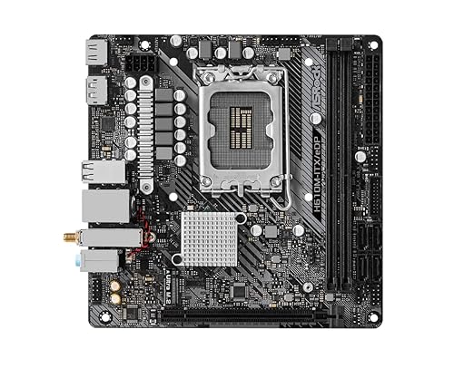 Asrock H610M ITX/eDP Intel H610 LGA 1700 Mini ITX DDR4 Motherboard