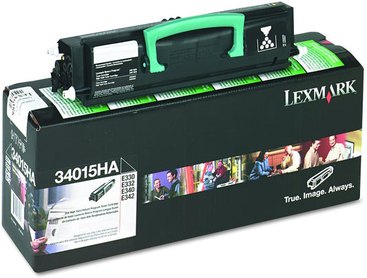 Lexmark 34015HA Return program print cartridges for ibm e330, e332, high-yield