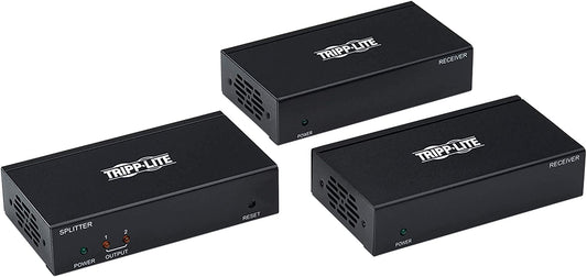 Tripp lite DisplayPort to HDMI Over Cat6 Extender Splitter Kit Poc 2Port 4K