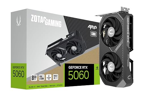 ZOTAC Gaming GeForce RTX 5060 AMP CORE 8GB GDDR7 Gaming Graphics Card