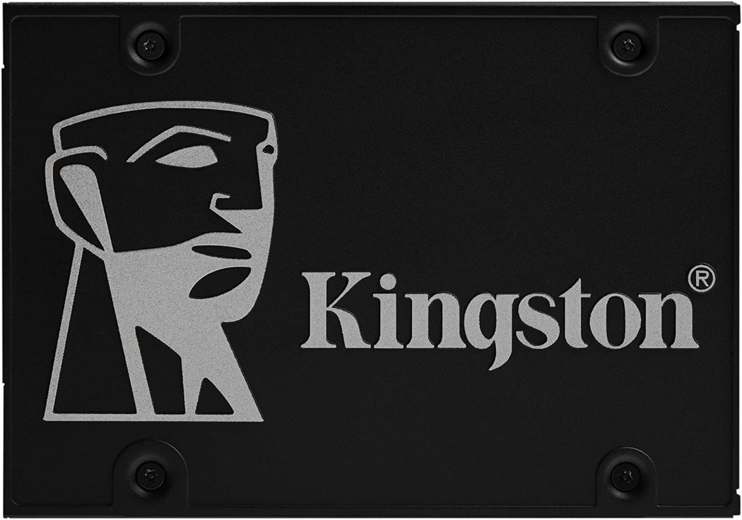 Kingston KC600 512GB 2.5 Inch SATA3 Solid State Drive (3D TLC), Model: SKC600/512G