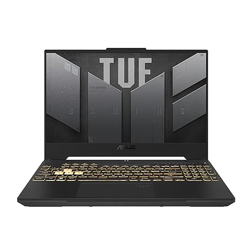ASUS TUF Gaming F15 (2023) Gaming Laptop, 15.6” FHD 144Hz Display, GeForce RTX 3050, Intel Core i7-12700H, 16GB DDR4, 512GB PCIe SSD, Wi-Fi 6, Windows 11, FX507ZC4-DS71-CA