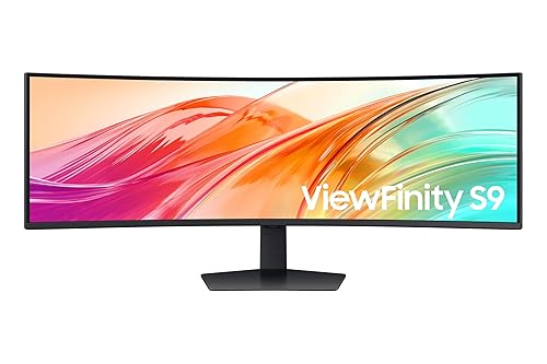 Samsung 49 inch Viewfinity Dual QHD S95UF Business Monitor with 120Hz Refresh Rate, VESA Display HDR400, USB C, Samsung Display Manager, 3-Year Warranty - LS49F954UANXZA [Canada Version](2025)