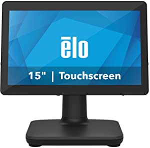 Elo EloPOS 15" Point of Sale System, 15-inch Touchscreen with i5, Win 10, 8GB RAM, 128GB SSD, and Stand with Connection Hub 15-inch 16:9