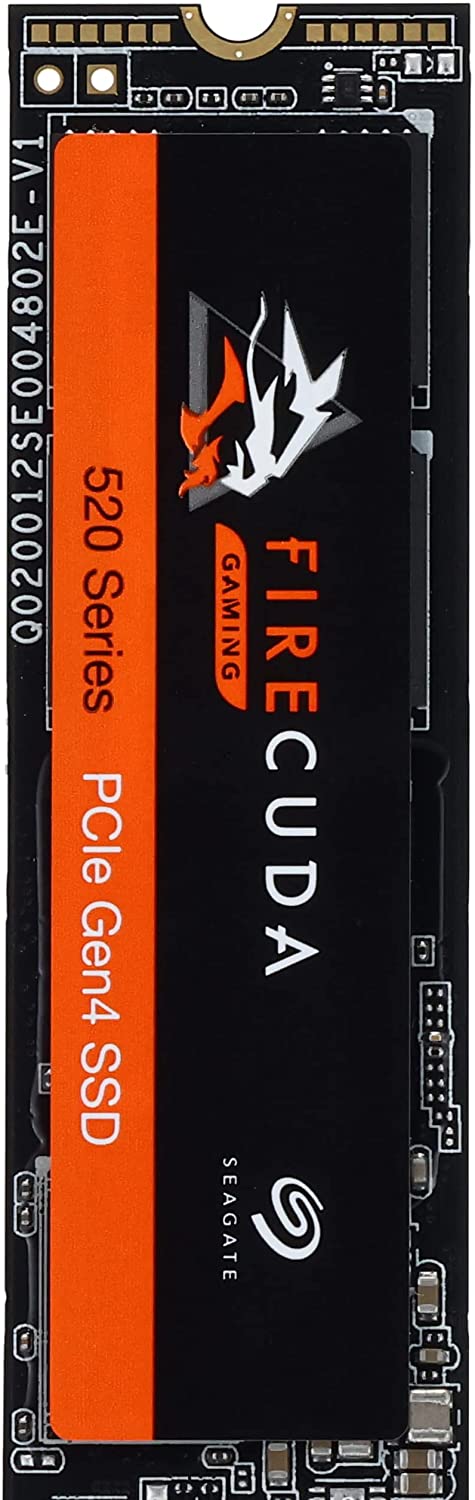 Seagate Firecuda 520 500GB Performance Internal Solid State Drive SSD PCIe Gen4 X4 NVMe 1.3 for Gaming PC Gaming Laptop Desktop (ZP500GM3A002) NVMe SSD - Gen 4 500GB