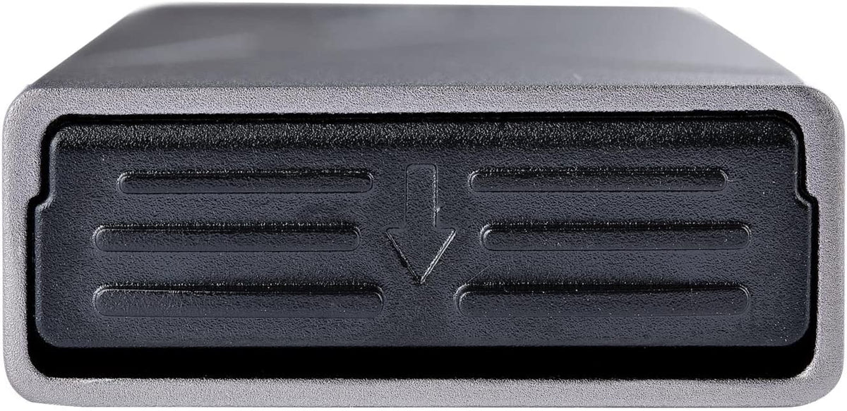 StarTech.com USB-C 10Gbps to M.2 NVMe or M.2 SATA SSD Enclosure - Tool-free External M.2 PCIe/SATA NGFF SSD Aluminum Case - USB Type-C&amp;A Host Cables - Supports 2230/2242/2260/2280 (M2-USB-C-NVME-SATA)