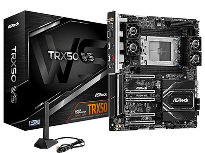 Asrock Trx50 Ws Workstation Motherboard - Amd Trx50 Socket Str5 Max1tb Ddr5 Pcie Eatx Retail