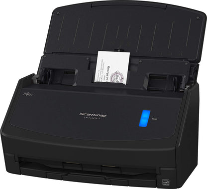 Fujitsu ScanSnap iX1400 Simple One-Touch Button Document Scanner for Mac or PC, Black ScanSnap iX1400 Black