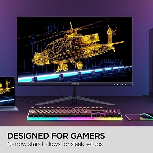 ViewSonic VX2428A 24 Inch 1080p 0.5ms 180Hz IPS Gaming Monitor with FreeSync, HDMI 1.4, and DisplayPort Inputs