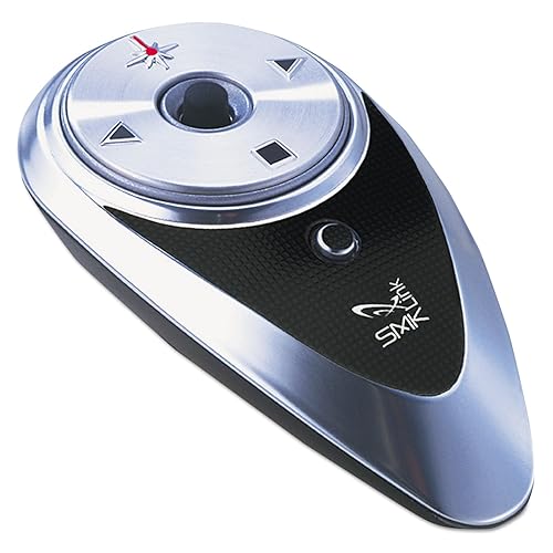 SMK-Link RemotePoint Global Presenter Wireless Presentation Remote with Mouse Pointing & Red Laser Pointer (VP4350) - Large conference room PowerPoint remote with mouse pointing, red laser pointer and a 100' range (macOS & Windows)