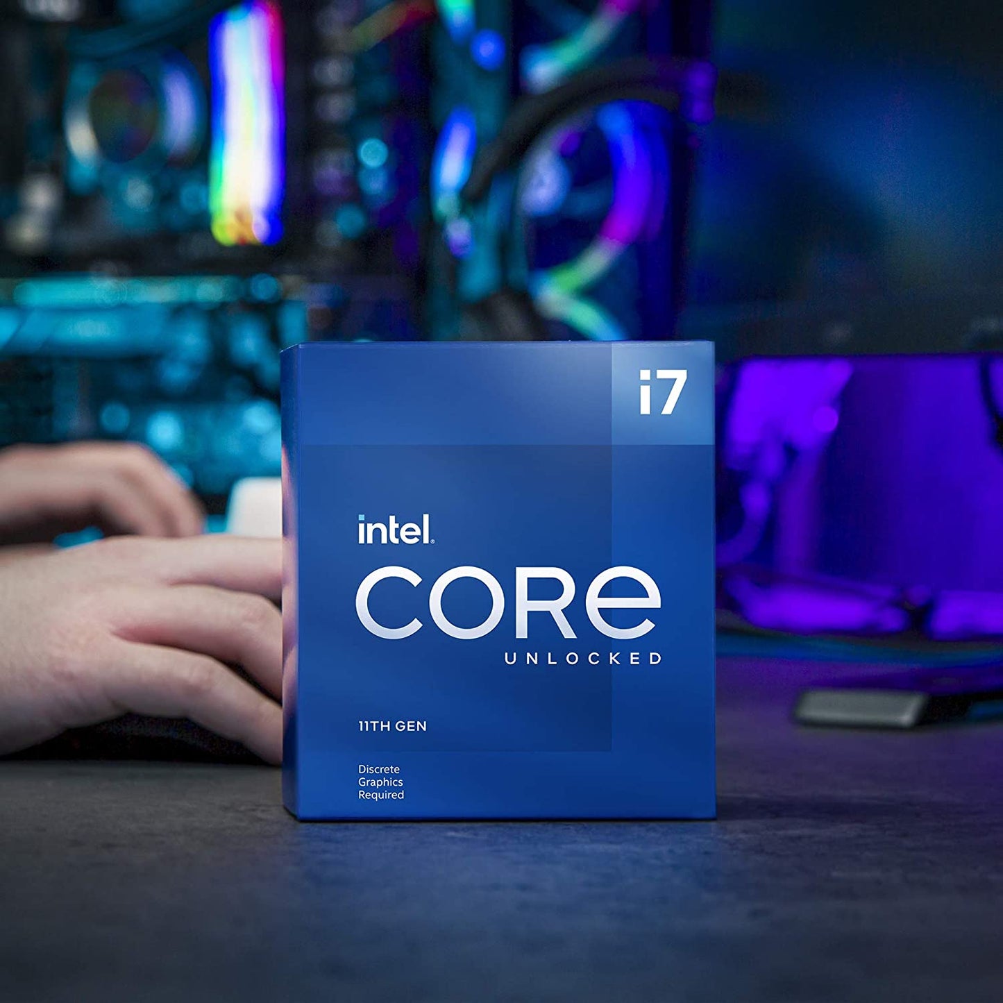 Intel® Core™ i7-11700KF Desktop Processor 8 Cores up to 5.0 GHz Unlocked LGA1200 (Intel® 500 Series &amp; Select 400 Series Chipset) 125W