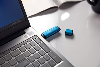 Kingston IronKey Vault Privacy 50 32GB Encrypted USB | FIPS 197 | AES-256bit | BadUSB Attack Protection | Multi-Password Options | IKVP50/32GB