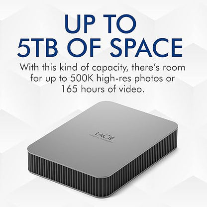 Seagate Retail STLP5000400 LaCie Mobile 4TB Hard Drive