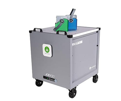 LocknCharge Joey 30 Safe, Secure, Charging Cart with Baskets Included- Compatible with Most Tablets, Chromebooks, and Laptops (10237) 30 Devices