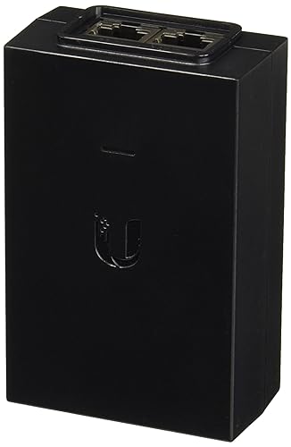 Ubiquiti 48volt Dc 24watt Gigabit Poe Adapter - Provides Earth Grounding and Surge Protection - Protects Against Esd Events - Poe RJ45 Shielded Socket