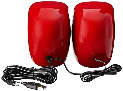 Edifier R12U Stereo Computer Bookshelf Speakers - Red