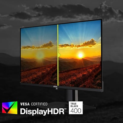 MSI MAG 321UPX QD-OLED, 32 4K UHD Quantum Dot OLED Gaming Monitor, 3840 x 2160, 0.03ms, 240Hz, True Black HDR 400, 90W USB Type C, HDMI, DP Port