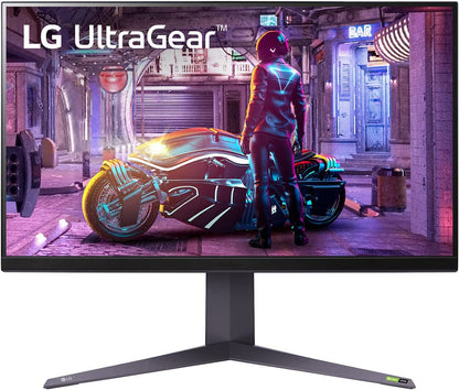 LG Ultragear 32GQ850-B 32" QHD(2560x1440) Nano IPS Gaming Monitor with 1ms Response Time, 240Hz Refresh Rate, GYNC Compatible &amp; AMD FreeSync Premium Pro, HDMI 2.1, Tilt/Height/Pivot Adjustable