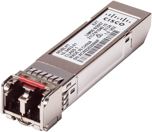 Cisco MGBLH1 SFP Transceiver | Gigabit Ethernet (GbE) 1000BASE-LH Mini-GBIC (MGBLH1)
